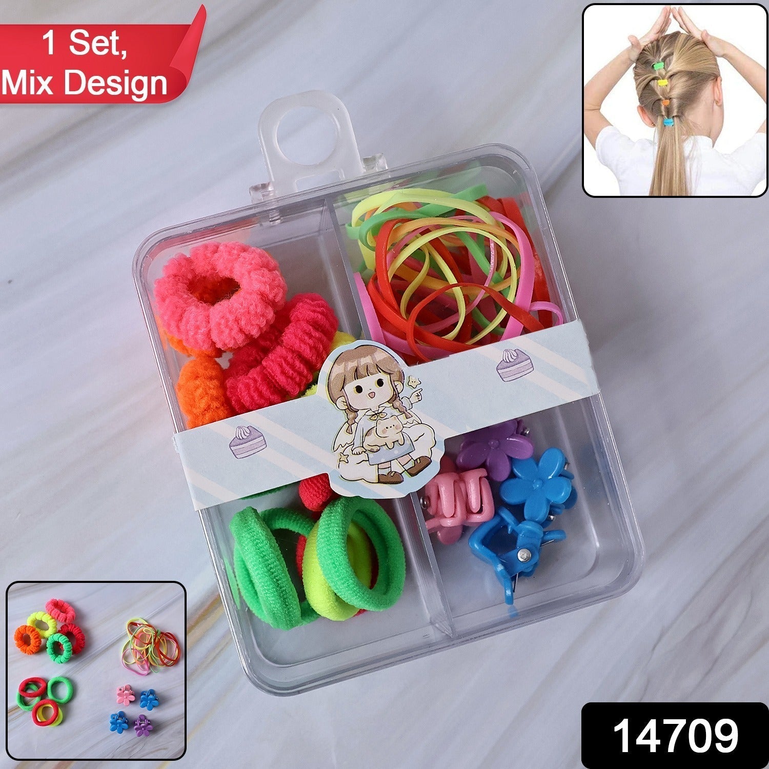 Cute Hair Bands and Clips Combo Cute Hair Bands and Clips Combo